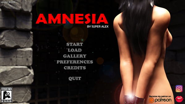 [PC/欧美精品高渲染黄油大作SLG/3D动态步兵]失忆~Amnesia v0.96官中[5.2G]